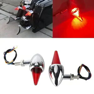 N[VF 40Pc SMD LED bhu[LCgjOvz_`bp[{o[p Chrome Shell 40Pc SMD LED Red Brake Light Running Lamp For Honda Chopper Bobber