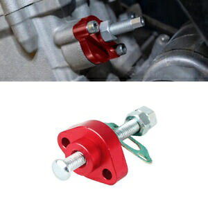 CNC �����\�ȃ��b�h�}�j���A���J���`�F�[���e���V���i�[ �z���_ 98-05 VTR1000 �X�[�p�[�z�[�N�p CNC Adjustable Red Manual Cam Chain Tensioner For Honda 98-05 VTR1000 Super Hawk �y���s�A���i�z