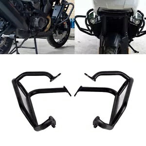 X`[ubN GWK[h nCEFCNbVo[ n[[pAJ 1250 RA1250Sp Steel Black Engine Guard Highway Crash Bar For Harley Pan America 1250 RA1250S