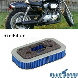 u[GAN[i[GgtB^[pn[[1988-2003X|[cX^[XL Blue Air Cleaner Element Filter Replacement For Harley 1988-2003 Sportster XL