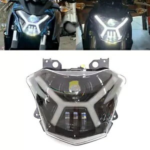 ubN 12V LED wbhCg DRL Hi/Lo r[t Kawasaki Z650 Versys-X 300 2017-21 Black 12V LED Headlight w/ DRL Hi/Lo Beam For Kawasaki Z650 Versys-X 300 2017-21