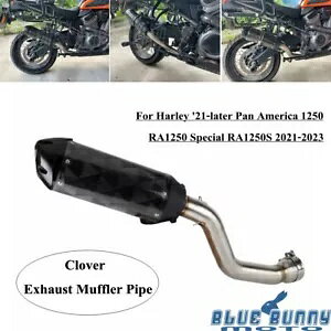 �N���[�o�[ �X�g���[�g �L���m�� �}�t���[ �X���b�v�I�� �p�C�v �G�L�]�[�X�g �V�X�e�� �n�[���[ RA1250/S 21+�p Clover Street Cannon Muffler Slip-On Pipe Exhaust System For Harley RA1250/S 21+