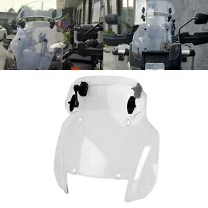 NA 11 C` tgKX & X|C[ fBtN^[ n[[ p AJ 1250 Sp Clear 11'' Windshield&Extension Spoiler Deflector For Harley Pan America 1250 S