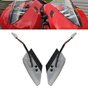 LED ^[VOi~[ubNItAo[CghDJeB 959 pjK[ 1299 f LED Turn Signal Mirror Block Off Amber Lights For Ducati 959 Panigale 1299 Model