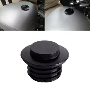 1 個ブラックポップアップベントガスタンクキャップハーレーソフテイルストリートボブ FXBB 2018-21 1Pc Black Pop-Up Vented Gas Tank Cap For Harley Softail Street Bob FXBB 2018-21