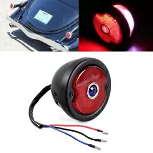 �J�X�^�� 12V �X�`�[�����b�h���A�e�[�����C�g�u���[�L�����v 1933-1936 �t�H�[�h�ԃ��f���p Custom 12V Steel Red Rear Tail Light Brake Lamp For 1933-1936 Ford Car Model �y���s�A���i�z
