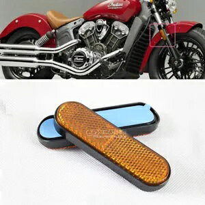 yAg[[ȉ~`tgtH[NrtN^[XebJ[jo[T]ԃgbN Pair Trailer Oval Front Fork Leg Reflector Sticker Universal For Bicycle Truck