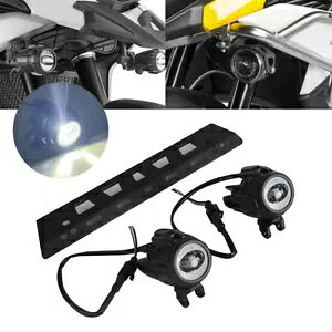LED �⏕�w�b�h���C�g�t�H�O���C�g�o�[�u���P�b�g�Z�b�g BMW F750GS F850GS 2019-23 LED Auxiliary Headlight Fog Light Bar Bracket Set For BMW F750GS F850GS 2019-23 �y���s�A���i�z