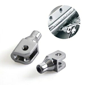 2 �I�[�g�o�C�t�����g�t�b�g�y�O�A�_�v�^�z���_ GL1800 2001-2013 M109R M90 M50 2pcs Motorcycle Front Foot Pegs Adapter For Honda GL1800 2001-2013 M109R M90 M50 �y���s�A���i�z