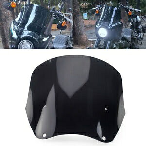 12 C` wbhCg tFAO Abp[ tgKX n[[ _Ci X[p[ OCh Xg[g {up 12'' Headlight Fairing Upper Windshield For Harley Dyna Super Glide Street Bob