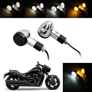 I[goC̃tg^[VOiCWP[^[ LED fCCg u[LjOCg 2 in 1 Motorcycle Front Turn Signal Indicator LED Day Light Brake Running Lights 2 in 1