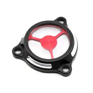 CNC ���b�h�r���b�g�I�C���t�B���^�[�J�o�[�L���b�v�X�Y�L DR-Z 400 S E SM UH UX UC 125 150 CNC Red Billet Oil Filter Covers Cap For Suzuki DR-Z 400 S E SM UH UX UC 125 150 �y���s�A���i�z
