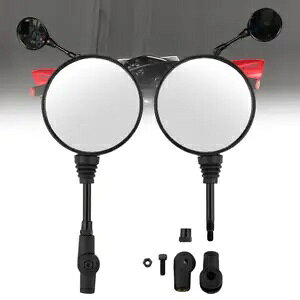 ܂肽ݎ M8 M10 obN~[TCh~[ KAWASAKI KLX 125 150 250 D-Tracker Foldable M8 M10 Rearview Side Mirrors For KAWASAKI KLX 125 150 250 D-Tracker