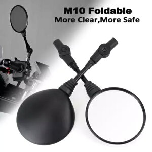 ܂肽ݎ M10 TChobN~[z_ CB 125F 500F 650F 650R 500X Foldable M10 Side Rear View Mirrors For HONDA CB 125F 500F 650F 650R 500X