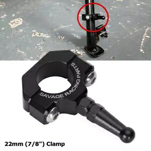 22 ~[gNvuPbg⏕TChLbNX^hz_ XR 125L 150L 190L 650L 22mm Clamp Bracket Auxiliary Side Kickstand For HONDA XR 125L 150L 190L 650L
