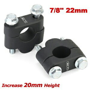 ハンドルバーマウントクランプライザーアダプターホンダ CR 80R/RB 85R/RB 125R 250R 500R Handlebar Mount Clamps Riser Adapter For HONDA CR 80R/RB 85R/RB 125R 250R 500R