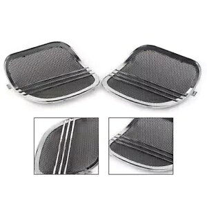 Tri-Line Xs[J[ O Jo[ g tBbg n[[ [h OCh 2015-2022 N[ yA Tri-Line Speaker Grills Cover Trim Fit Harley Road Glide 2015-2022 Chrome pair