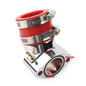 GY6 150cc XN[^[ GoKart ptH[}X Ce[N }jz[h A~jE bhɓK fit GY6 150cc Chinese Scooter GoKart Performance Intake Manifold Aluminum Red