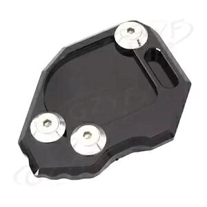 BMW F800GS 2008 - 2014 LbNX^h TChX^h v[g gpbh BLK ɓK Fit BMW F800GS 2008 - 2014 Kickstand Side Stand Plate Enlarger Pad BLK