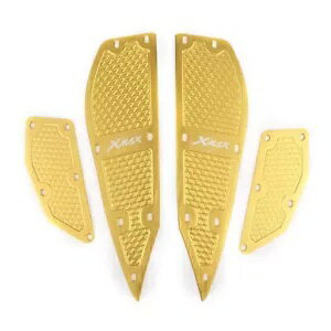 }n XMAX300 2017-2018 tbg{[hXebvtbgXgtbgv[gS[h[^[ɓK Fit YAMAHA XMAX300 2017-2018 Footboard Step Footrest Foot Plate Gold Motor