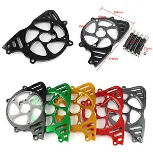 Kawasaki Z1000 2010-2017CNC �t�����g�X�v���P�b�g�`�F�[���J�o�[�K�[�h�A���~���[�^�[�ɓK�� Fit Kawasaki Z1000 2010-2017CNC Front Sprocket Chain Cover Guard Aluminum Motor