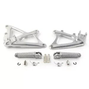 �t�����g���C�_�[�t�b�g���X�g�t�b�g�y�O�u���P�b�g�Z�b�g���}�n YZF R1 2009 2010 2011 �ɓK�� Front Rider Footrest Foot Pegs Brackets Set Fit YAMAHA YZF R1 2009 2010 2011 �y���s�A���i�z