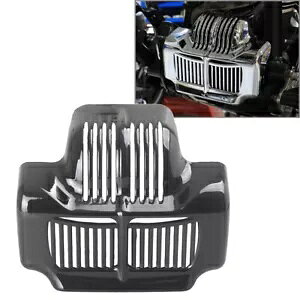 �n�[���[�c�[�����O�G���N�g�����[�h�p�X�g���[�g�O���C�h�I�C���N�[���[���M�����[�^�[�J�o�[�u���b�N For Harley Touring Electra Road Street Glide Oil Cooler Regulator Cover Black