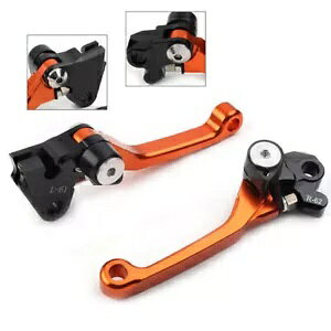 JTL KX450F 2006 2007 08 09 10 12 s{bg_[gNb`u[Lo[IWɓK Fit Kawasaki KX450F 2006 2007 08 09 10 12 Pivot Dirt Clutch Brake Levers ORANGE