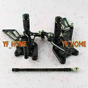 Kawasaki Ninja ZX10R 2006 - 2010 09 Rearset AZbg tbgyOXg tbgXgɓK Fit Kawasaki Ninja ZX10R 2006 - 2010 09 Rearset Rear Set Foot Pegs Rest Footrest