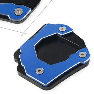 CNC �L�b�N�X�^���h �t�b�g�T�C�h�X�^���h �����p�b�h�v���[�g BMW F800 GS/ADV 15-17 �u���[ CNC Kickstand Foot Side Stand Extension Pad Plate For BMW F800 GS/ADV 15-17 Blue �y���s�A���i�z