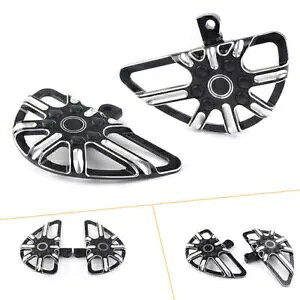 �c�[�����O�p ���[�h�L���O �X�g���b�`�t���A�{�[�h �㕔����ȃt���A�{�[�h �t�b�g���X�g For Touring Road King Stretched Floorboards Rear Passenger Floor Board Foot Rest �y���s�A���i�z