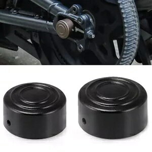�n�[���[�X�|�[�c�X�^�[ S RH1250S 2021-22 ���A�A�N�X���L���b�v�i�b�g�J�o�[�I�[�g�o�C�u���b�N�ɓK�� Fit Harley Sportster S RH1250S 2021-22 Rear Axle Cap Nut Cover Motorcycle Black �y���s�A���i�z