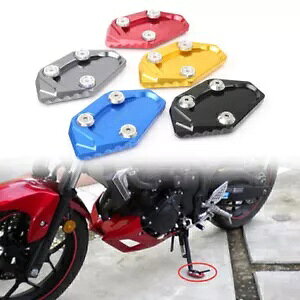 }n YZF-R3 2015 TChX^hLbNX^hTChX^hv[gpbh For YAMAHA YZF-R3 2015 Sidestand Kickstand Extension Side Stand Plate Pad