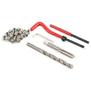 M7x1.0 [g˂CCXg[c[CT[gLbg M12 wRCRC DO 25  M7x1.0 Metric Thread Repair Install Tool Insert Kit M12 Helicoil Coil DO 25pcs