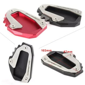 TChX^h LbNX^h tbgv[gpbh Ducati Hyperstrada 821 2013 - 2017p Side Stand Kickstand Foot Plate Pad for Ducati Hyperstrada 821 2013 - 2017