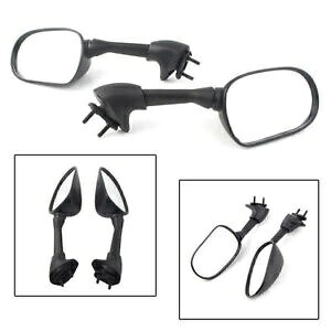 }n YZF R6 2001 2002 obN~[I[goCubN ABS vX`bNVFɓK fit Yamaha YZF R6 2001 2002 Rearview Mirror Motorcycle Black ABS Plastic Shell