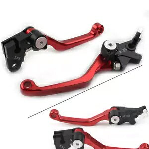 CNC s{bg u[L Nb` o[ z_ XR250 1995-2007 XR400 A~jE bh 2 ɓK CNC Pivot Brake Clutch Levers Fit Honda XR250 1995-2007 XR400 Aluminum RED 2PCS