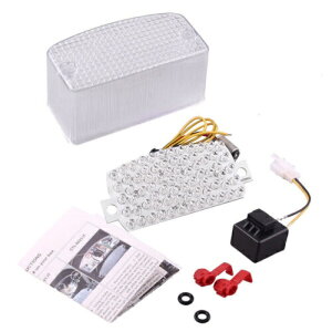 �z���_�X�s���b�g 1994-2007 LED �e�[�������v���A�e�[�����C�g�����j���O���C�g�N���A�����Y�ɓK�� Fit HONDA SPIRIT 1994-2007 LED Tail Lamp Rear Taillight Running Light Clear Lens �y���s�A���i�z