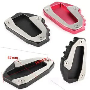 Ducati MONSTER 696/795/796/797/821/1200 �T�C�h�X�^���h�L�b�N�X�^���h�t�b�g�p�b�h���[�^�[�ɓK�� fit Ducati MONSTER 696/795/796/797/821/1200 Side Stand Kickstand Foot Pad Motor �y���s�A���i�z