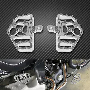 MX �X�^�C���N���[�����A�t�b�g�y�O�t���A�{�[�h�n�[���[�X�|�[�c�X�^�[�c�[�����O�_�C�i�ɓK�� MX Style Chrome Rear Foot Peg Floorboard Fit For Harley Sportster Touring Dyna �y���s�A���i�z