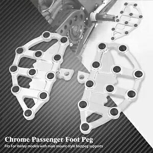 �l�X MX �N���[�����A�t�b�g�y�O�t���A�{�[�h�t�b�g���X�g�n�[���[�c�[�����O�\�t�e�C���p Ness MX Chrome Rear Foot Peg Floorboard Footrest Fit For Harley Touring Softail �y���s�A���i�z
