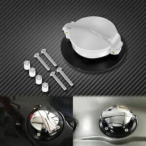 �A���~�R���^���N�K�X�L���b�v�N���[���J�o�[ BMW R nine T Racer Pure 14-2020�p Aluminum Fuel Tank Gas Cap Chrome Cover Fit For BMW R nine T Racer Pure 14-2020