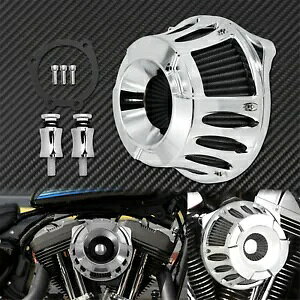 �t�J�b�g�G�A�N���[�i�[�G�A�t�B���^�[�O���[�n�[���[�_�C�i�\�t�e�C�� 2000-2015 �ɓK�� Inverted Cut Air Cleaner Air Filter Gray Fit For Harley Dyna Softail 2000-2015 �y���s�A���i�z