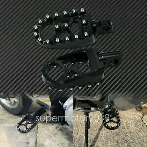 �u���b�N���C�h�t�@�b�g�t�b�g�y�O���X�g�j���}�E���g�t�B�b�g�n�[���[�c�[�����O�\�t�e�C�� 883 1200 Black Wide Fat Foot Peg Rests Male Mount Fit For Harley Touring Softail 883 1200 �y���s�A���i�z