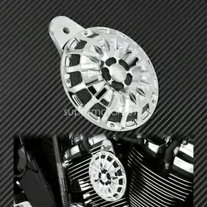 10 XgCv 110dB z[ Xs[J[ N[ n[[ c[O \teC _Ci FXSB ɓK 10 Stripe 110dB Horn Speaker Chrome Fit For Harley Touring Softail Dyna FXSB