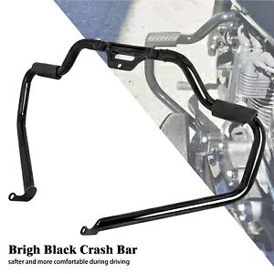 ЂGWK[hNbVo[n[[\teCuCNAEgt@bg{[C18-22p Black Mustache Engine Guard Crash Bar For Harley Softail Breakout Fat Boy 18-22