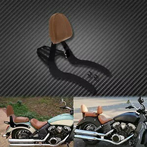 uE㕔qwV[V[o[bN}EgCfBAXJEg 15-20 ɓK Brown Rear Passenger Backrest Sissy Bar Rack Mounting Fit For Indian Scout 15-20