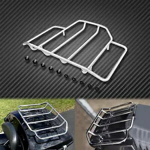 �g�b�v���b�N �N���[�� �c�A�[�p�b�N �p�b�N �ו��g�����N �n�[���[�G���N�g���O���C�h 84-2021�p Top Rack Chrome Tour Pak Pack Luggage Trunk Fit For Harley Electra Glide 84-2021 �y���s�A���i�z