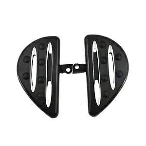 �u���b�N�㕔��q�t���A�{�[�h�t�b�g�y�O�n�[���[�c�[�����O�_�C�i�X�|�[�c�X�^�[�ɓK�� Black Rear Passenger Floorboards Foot Pegs Fit For Harley Touring Dyna Sportster �y���s�A���i�z