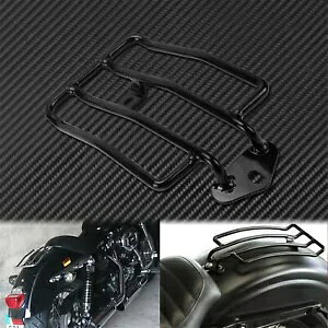 I[goCubN\V[gLAוbNX|[cX^[ XL 2004-2020 ɓK Motorcycle Black Solo Seat Carrier Luggage Rack Fit For Sportster XL 2004-2020